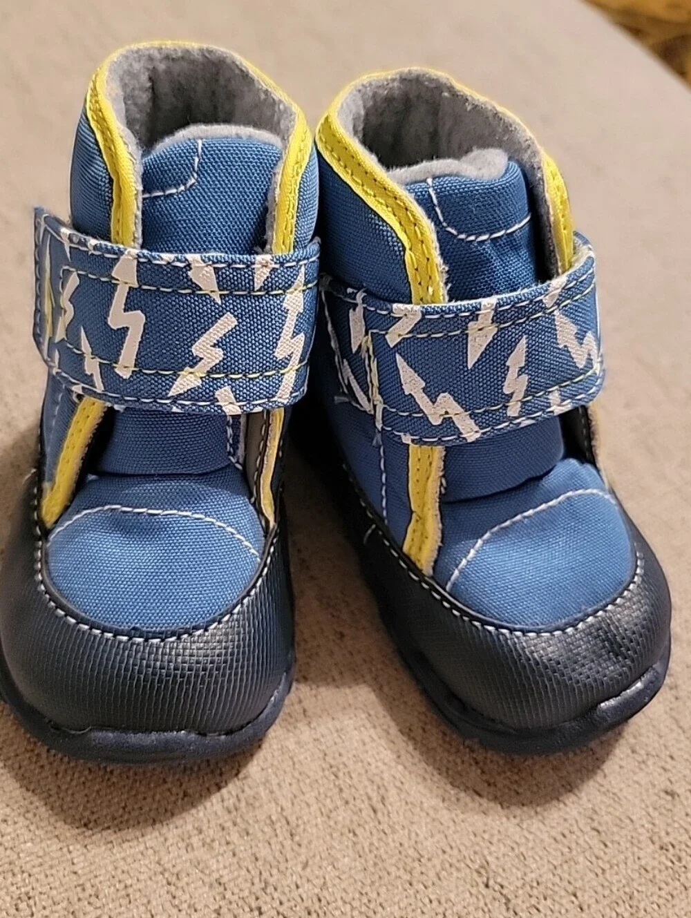 See Kai Run Basics Blake Blue Winter Boots - Toddler Boys Size 5 NWOT